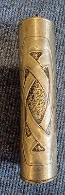Lot 54 - A Glasgow School Pewter Wall Clock, circa 1900,...