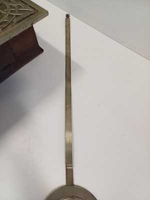Lot 54 - A Glasgow School Pewter Wall Clock, circa 1900,...