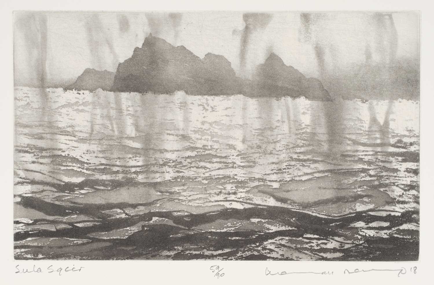 Lot 355 - Norman Ackroyd CBE, RA (1938-2024) "Sula Sqier"...