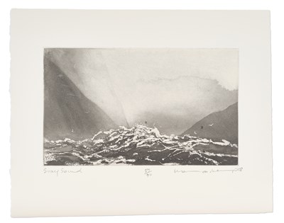 Lot 357 - Norman Ackroyd CBE, RA (1938-2024) "Soay Sound"...