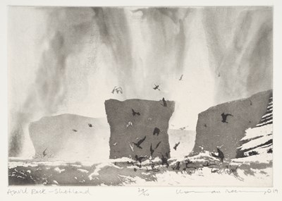 Lot 64 - Norman Ackroyd CBE, RA (1938-2024) "Anvil Rock...