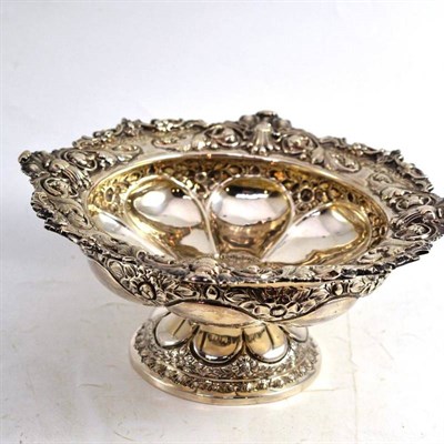 Lot 66 - A silver footed dish