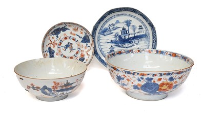 Lot 88 - A Chinese Porcelain Punch Bowl, Qianlong,...