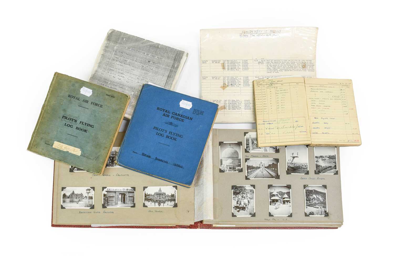 Lot 173 - A Second World War RAF Navigator's, Air Bomber'...