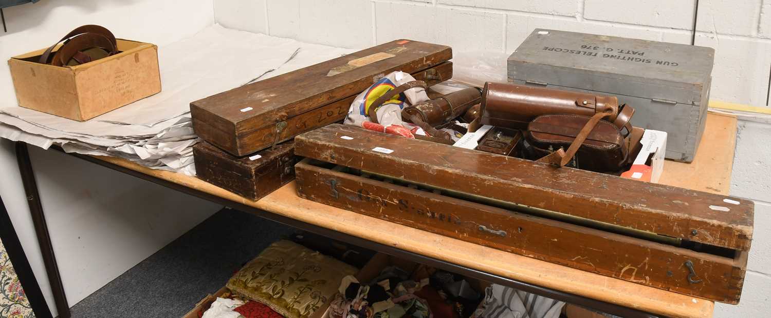 Lot 259 - A Ross of London Military Sighting Scope, the...