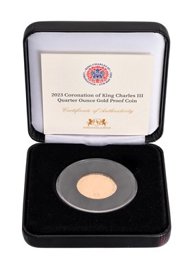 Lot 205 - Samoa, 1/4 oz Gold Proof 50 Tala 2023, struck...