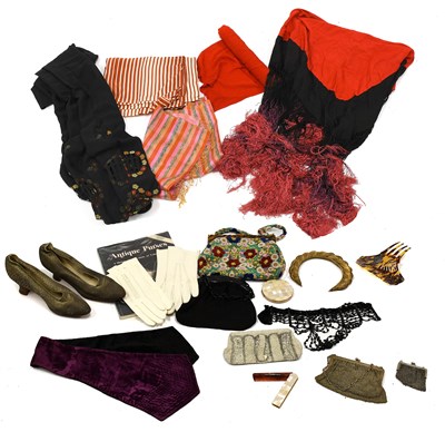 Lot 2179 - Mainly Early 20th Century Costume Accessories...