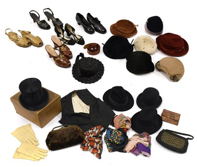 Lot 2180 - Assorted 20th Century Costume Accessories,...