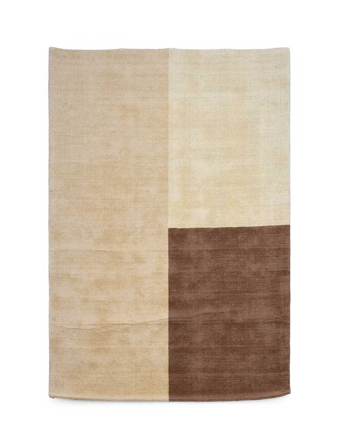 Lot 99 - A Modern Blox Hand Sheared Wool Rug, hand