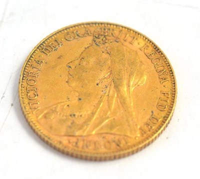 Lot 91 - Full sovereign, dated 1900