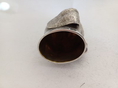 Lot 2164 - An Elizabethan II Silver Stirrup-Cup