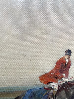 Lot 1053 - Michael Lyne (1912-1989) "Waterloo Cup, 1971"...