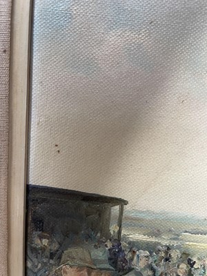 Lot 1053 - Michael Lyne (1912-1989) "Waterloo Cup, 1971"...