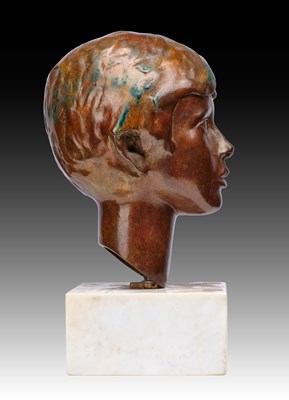 Lot 82 - Adrian Sorrell (1932-2001) Head of a boy...
