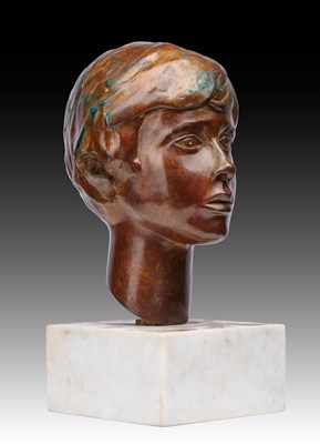 Lot 82 - Adrian Sorrell (1932-2001) Head of a boy...