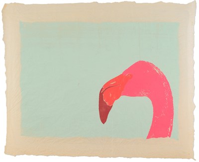 Lot 134 - Julian Chichester (Contemporary) Flamingo...