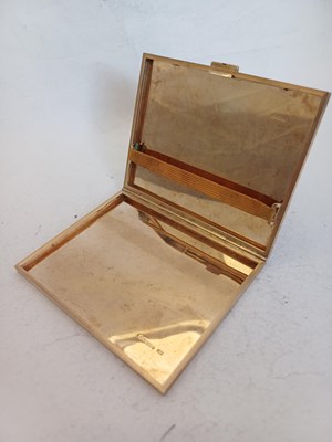 Lot 2077 - A George VI Gold Cigarette-Case