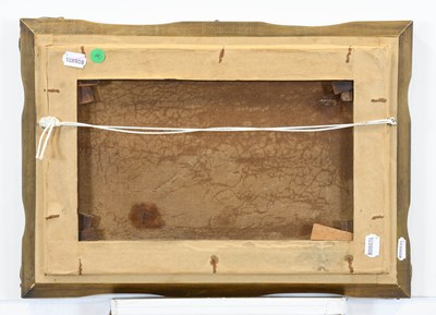 Lot 562 - James Peel (1811-1906) Haymaking landscape...