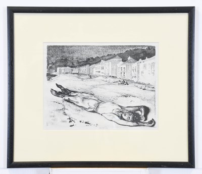 Lot 1260 - John Copley RBA (1875-1950) Male reclining...