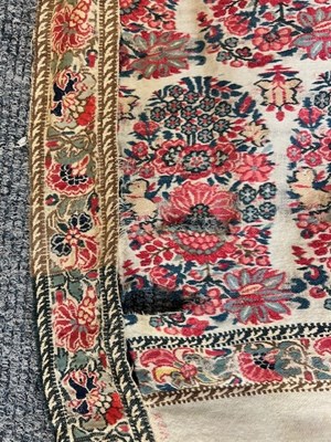 Lot 2038 - Early 19th Century Cream Wool Paisley Shawl,...