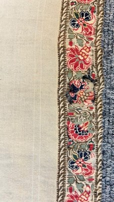 Lot 2038 - Early 19th Century Cream Wool Paisley Shawl,...