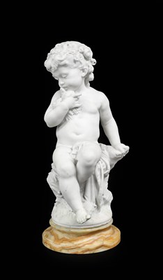 Lot 245 - Auguste Moreau (1834-1917): A White Marble...