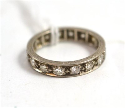 Lot 129 - Diamond eternity ring