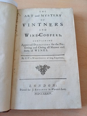 Lot 140 - Wine and Distillation. Three works in one,...