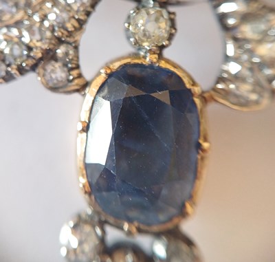 Lot 2285 - An Early-Mid Victorian Sapphire and Diamond...