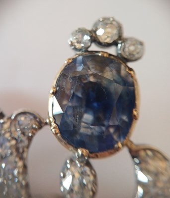 Lot 2285 - An Early-Mid Victorian Sapphire and Diamond...