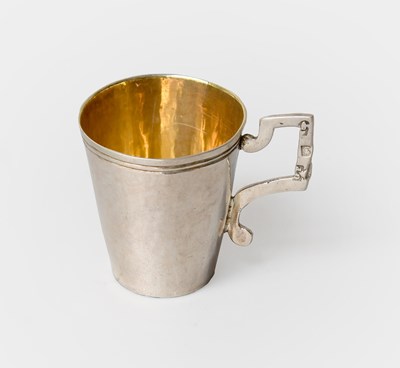 Lot 155 - A Continental Silver Tot Cup, Marks Indistinct,...