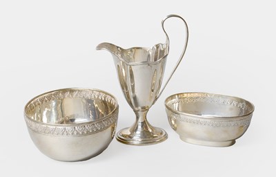 Lot 157 - Three Assorted Silver Items, comprising a...