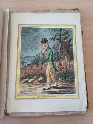 Lot 9 - Gillray (James). Twenty-one caricatures,...