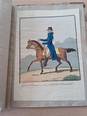 Lot 9 - Gillray (James). Twenty-one caricatures,...