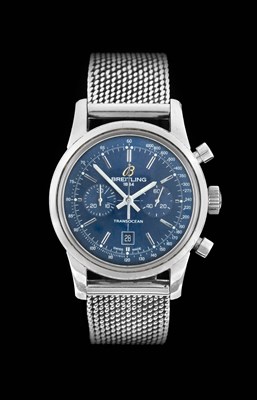 Lot 2174 - Breitling: A Stainless Steel Automatic...