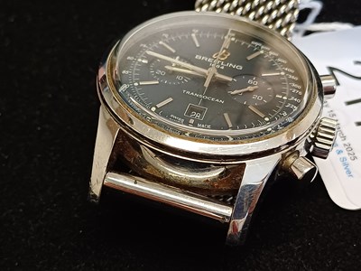 Lot 2174 - Breitling: A Stainless Steel Automatic...