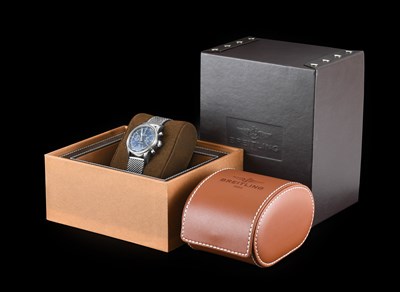 Lot 2174 - Breitling: A Stainless Steel Automatic...