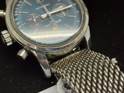 Lot 2174 - Breitling: A Stainless Steel Automatic...
