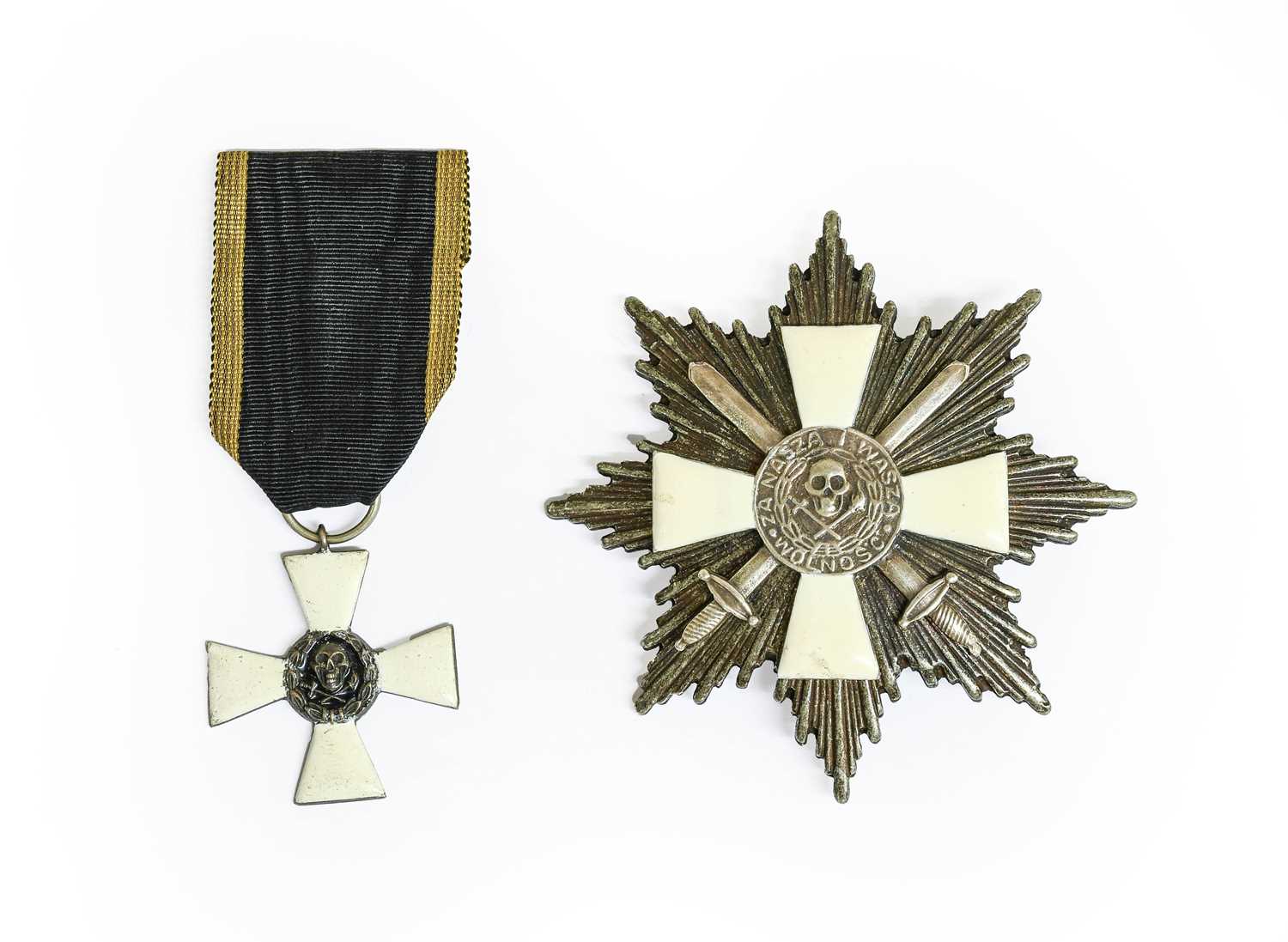 Lot 44 - A Rare General Bulak-Balachowicz Star with...