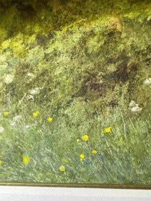 Lot 1054 - Helen Allingham RWS (1848-1926) "An Old Farm,...