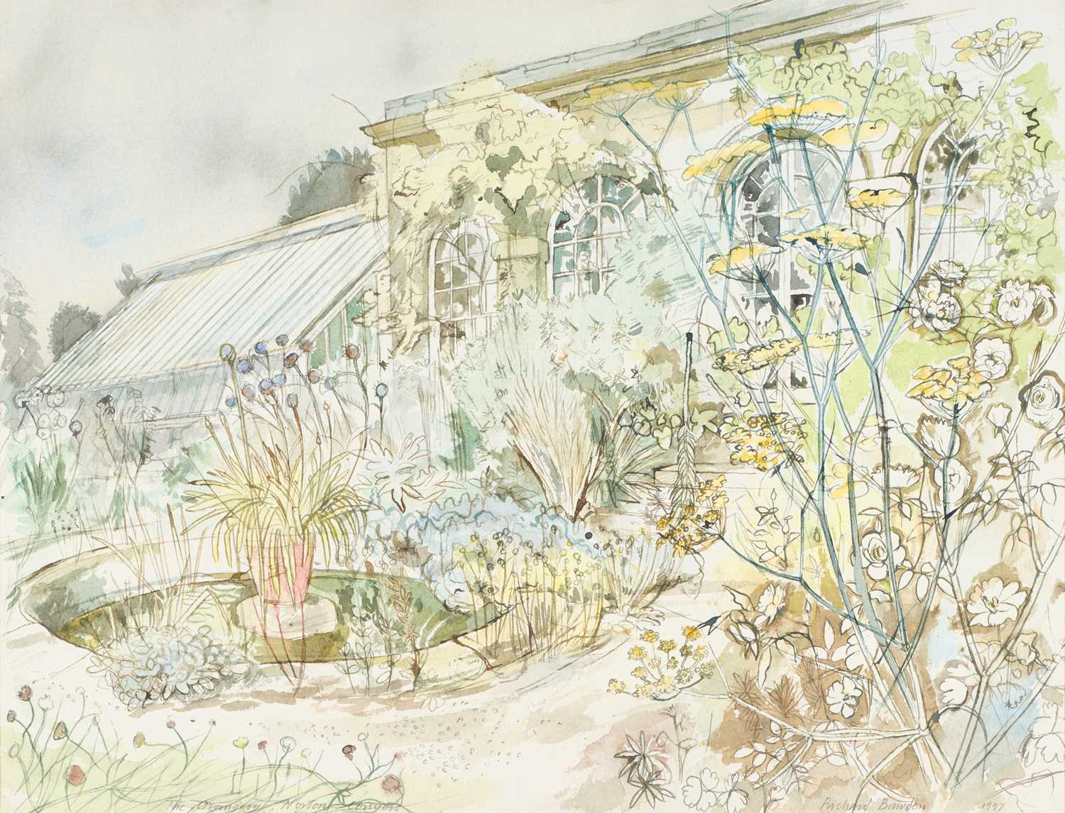 Lot 326 - Richard Bawden RWS, RE, MSDC, ARCA (1936-2024)...