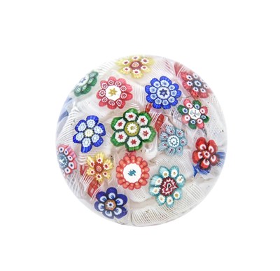 Lot 200 - A Baccarat Space Millefiori Paperweight, circa...