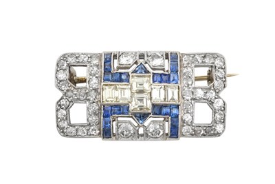 Lot 2299 - An Early 20th Century Sapphire and Diamond...