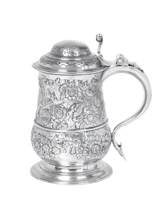 Lot A George II Silver Tankard