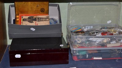 Lot 252 - A large quantity of costume jewellery, including necklaces, bangles, Dior bracelet, Sarah...