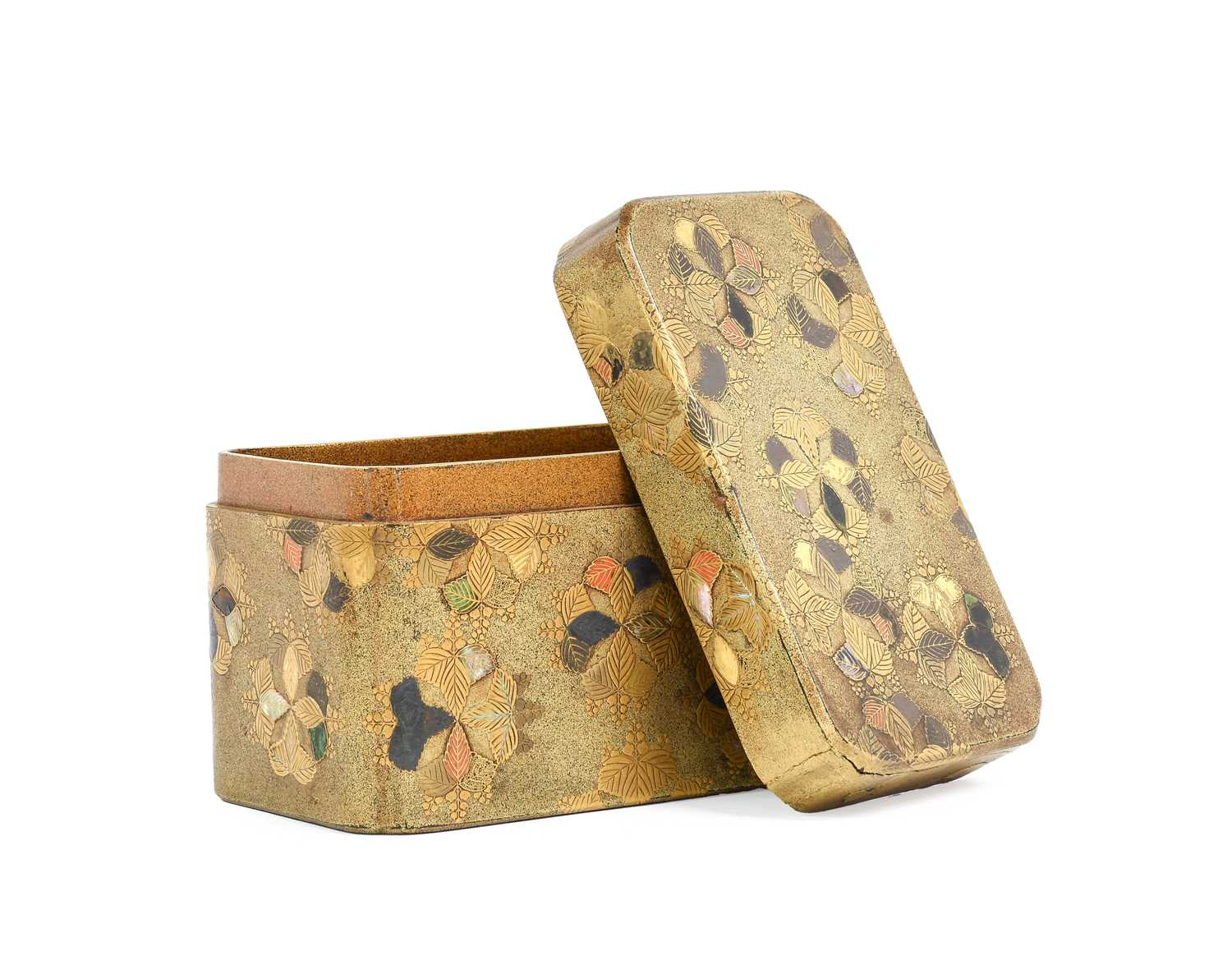 Lot 141 - A Japanese Lacquer Box and Cover, Edo period,...