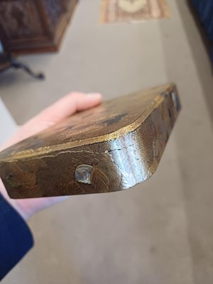 Lot 141 - A Japanese Lacquer Box and Cover, Edo period,...