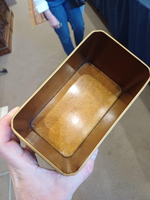 Lot 141 - A Japanese Lacquer Box and Cover, Edo period,...