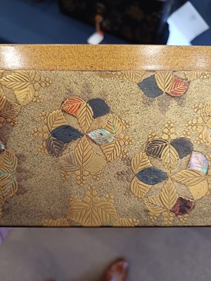 Lot 141 - A Japanese Lacquer Box and Cover, Edo period,...