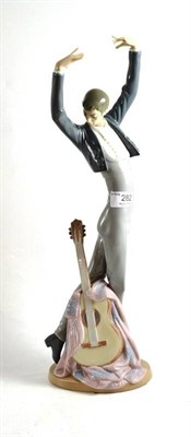 Lot 282 - Lladro figure 'Spanish Dance' 06444, sculpted by Jose Javier Malavia, with box